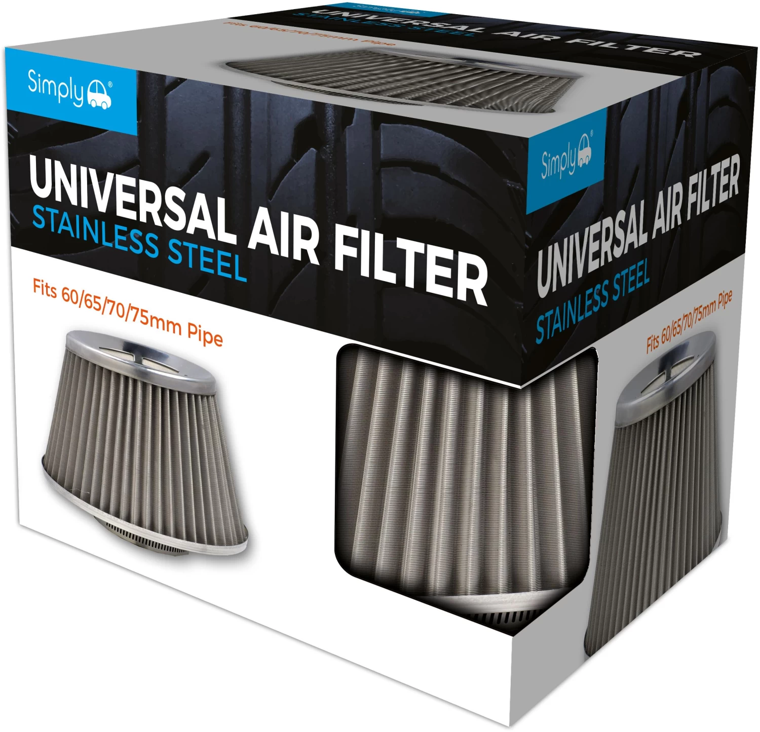 Ripspeed Universal Filter - Stainless Steel 4 Ripspeed Universal Filter - Stainless Steel - Image 2