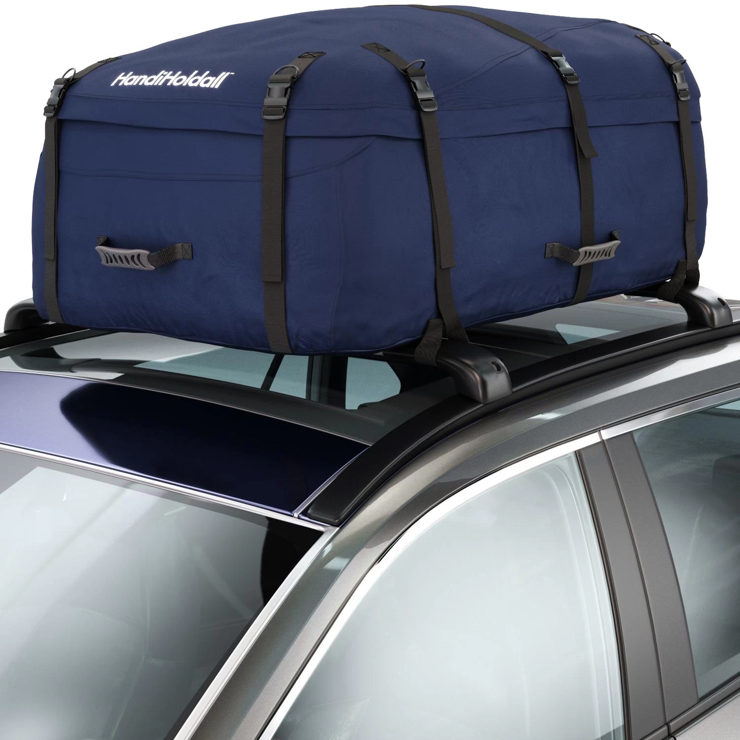 HandiWorld HandiHoldall 330L Roof Box - Blue 3 HandiWorld HandiHoldall 330L Roof Box - Blue