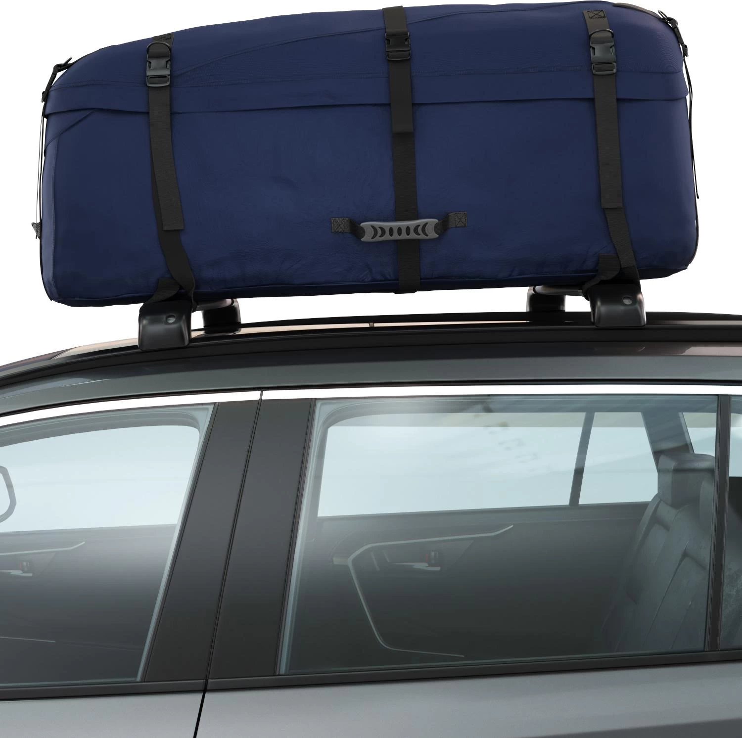 HandiWorld HandiHoldall 330L Roof Box - Blue 4 HandiWorld HandiHoldall 330L Roof Box - Blue - Image 2