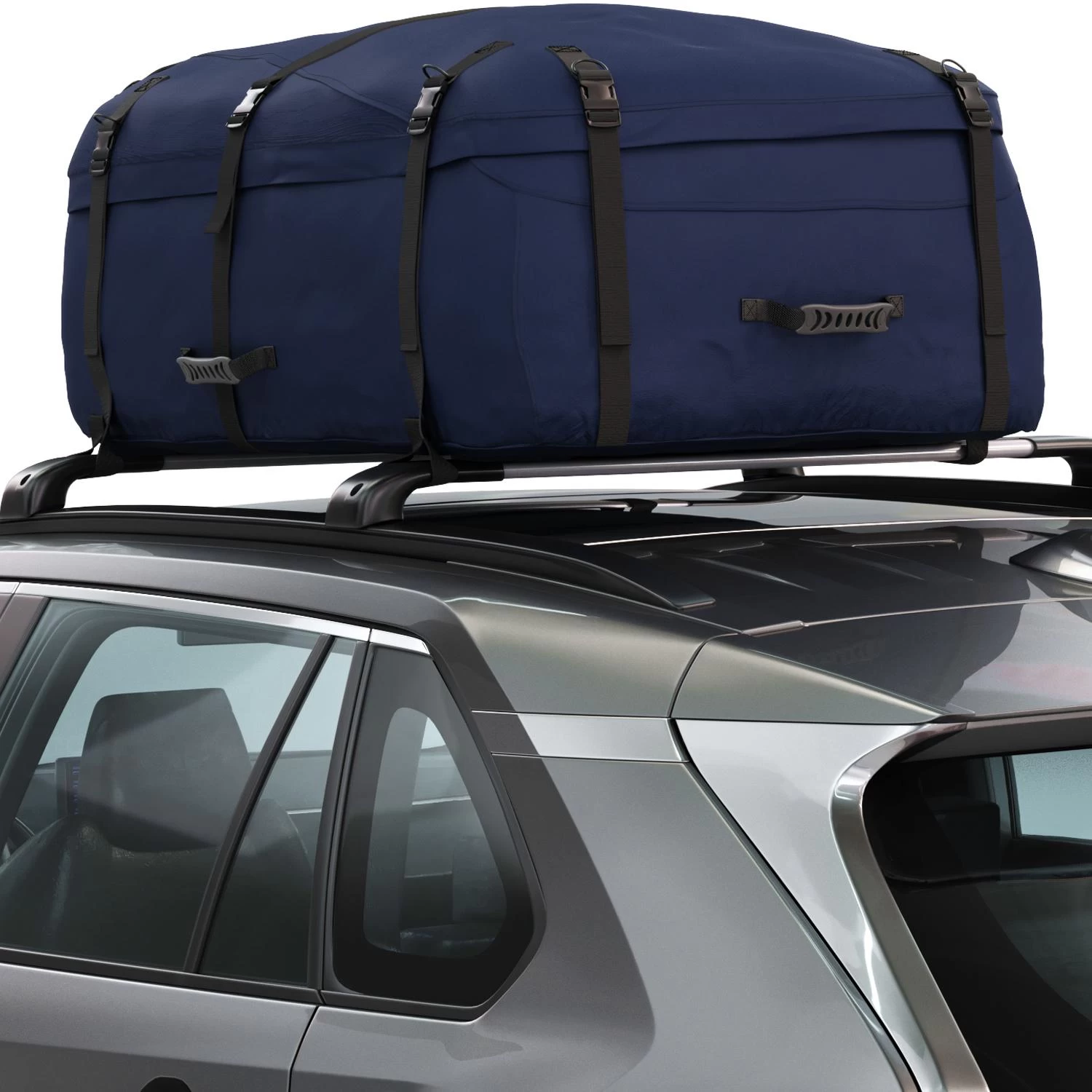 HandiWorld HandiHoldall 330L Roof Box - Blue 5 HandiWorld HandiHoldall 330L Roof Box - Blue - Image 3