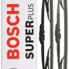 Bosch SP20/15 Wiper Blades - Front Pair -Motorcycle Equipment 163827
