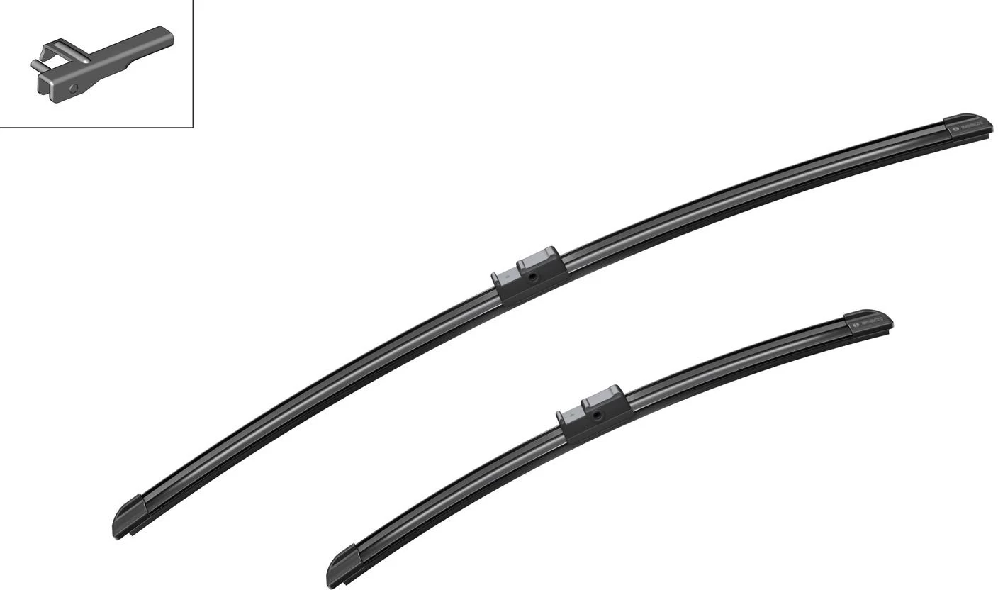 Bosch A978S Wiper Blades - Front Pair 5 Bosch A978S Wiper Blades - Front Pair - Image 3