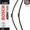 Bosch A120S Wiper Blades - Front Pair 2 Bosch A120S Wiper Blades - Front Pair -Motorcycle Equipment 168827