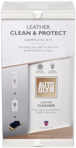 Autoglym Leather Clean & Protect Kit