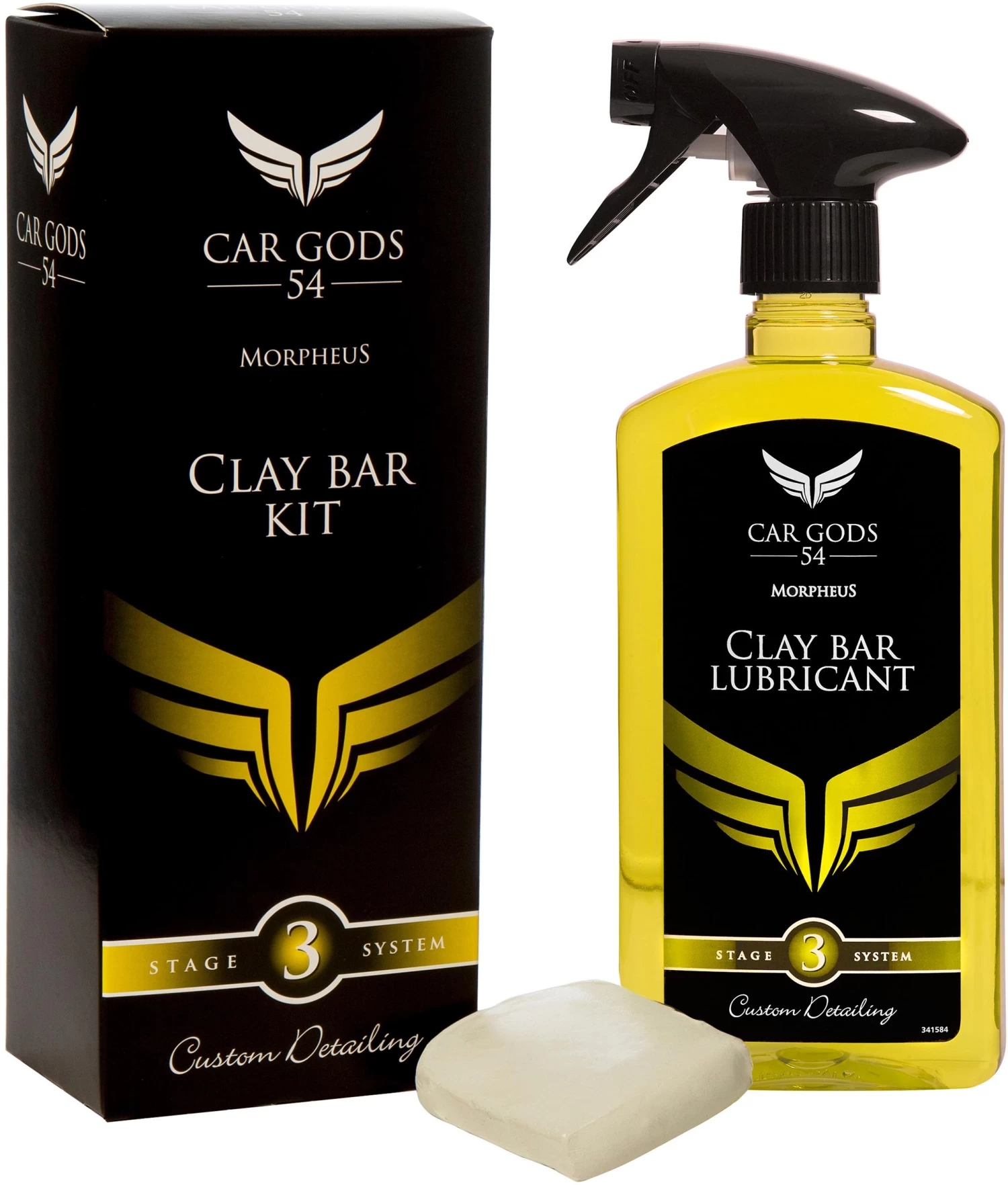 Car Gods 54 Morpheus Clay Bar Kit 3 Car Gods 54 Morpheus Clay Bar Kit