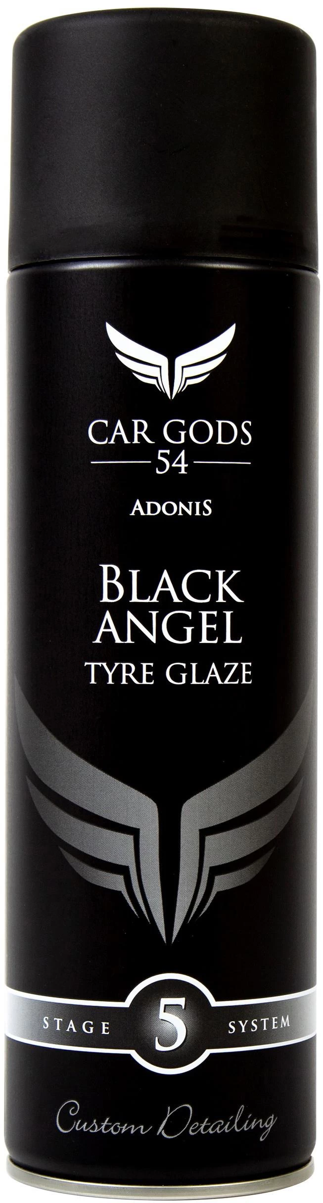 Car Gods 54 Adonis Black Angel Tyre Glaze 500ml 3 Car Gods 54 Adonis Black Angel Tyre Glaze 500ml