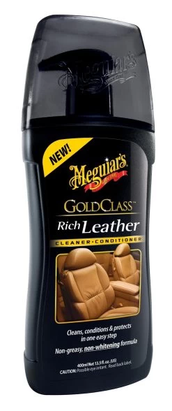 Meguiars Gold Class Rich Leather Cleaner & Conditioner 400ml