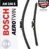Bosch AM246S Wiper Blades - Front Pair -Motorcycle Equipment 238209