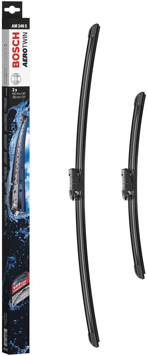 Bosch AM246S Wiper Blades - Front Pair 4 Bosch AM246S Wiper Blades - Front Pair - Image 2