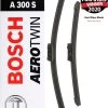 Bosch A300S Wiper Blades - Front Pair 1 Bosch A300S Wiper Blades - Front Pair -Motorcycle Equipment 260122