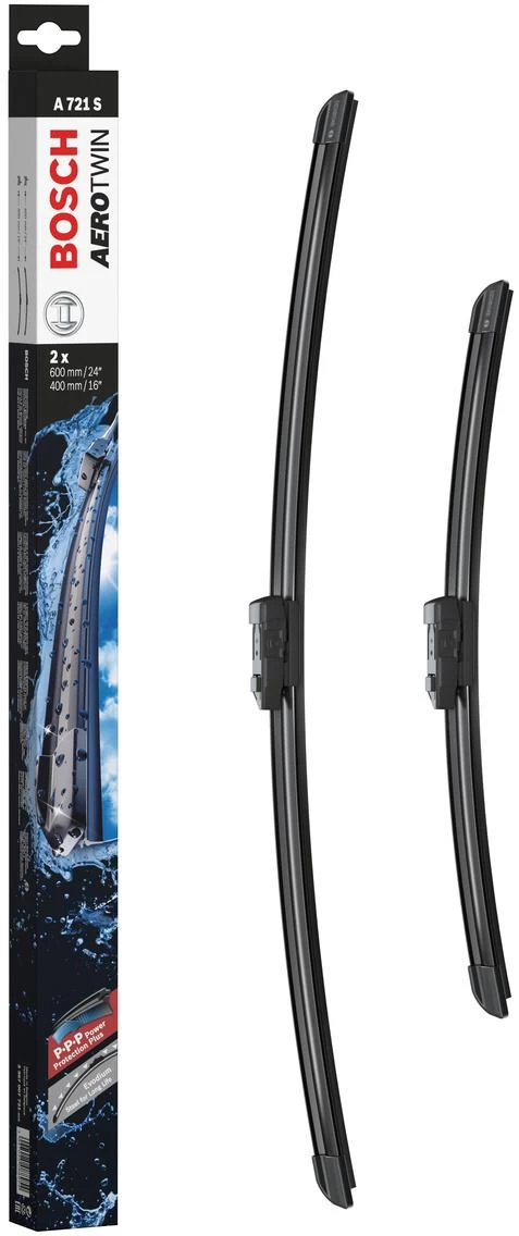 Bosch A721S Wiper Blades - Front Pair 4 Bosch A721S Wiper Blades - Front Pair - Image 2