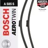 Bosch A585S Wiper Blades - Front Pair 2 Bosch A585S Wiper Blades - Front Pair -Motorcycle Equipment 261252