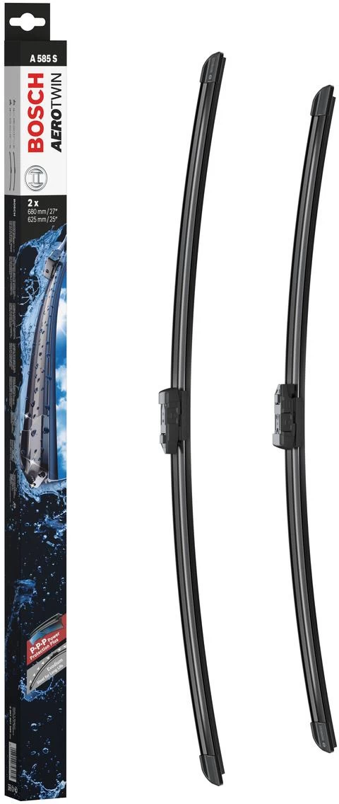 Bosch A585S Wiper Blades - Front Pair 4 Bosch A585S Wiper Blades - Front Pair - Image 2