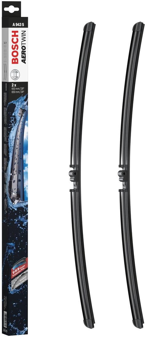 Bosch A943S Wiper Blade - Front Pair 4 Bosch A943S Wiper Blade - Front Pair - Image 2