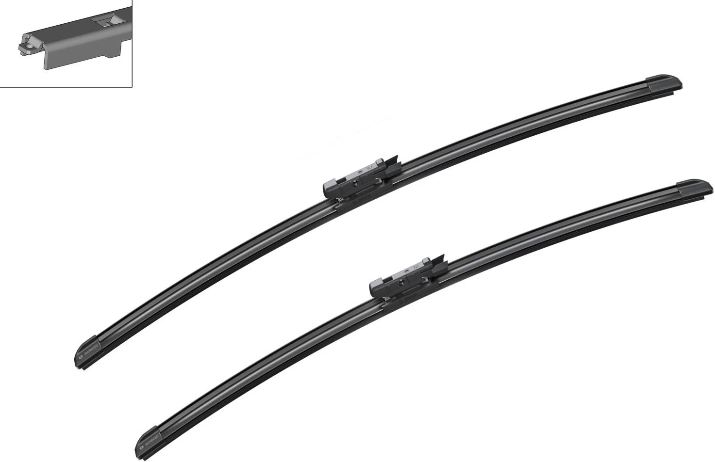 Bosch A955S Wiper Blade - Front Pair 5 Bosch A955S Wiper Blade - Front Pair - Image 3