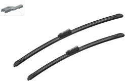 Bosch A308S Wiper Blade - Front Pair -Motorcycle Equipment 262128b