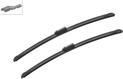 Bosch A052S Wiper Blade - Front Pair -Motorcycle Equipment 262367b