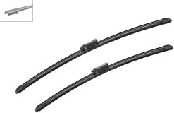 Bosch A209S Wiper Blade - Front Pair -Motorcycle Equipment 262391b