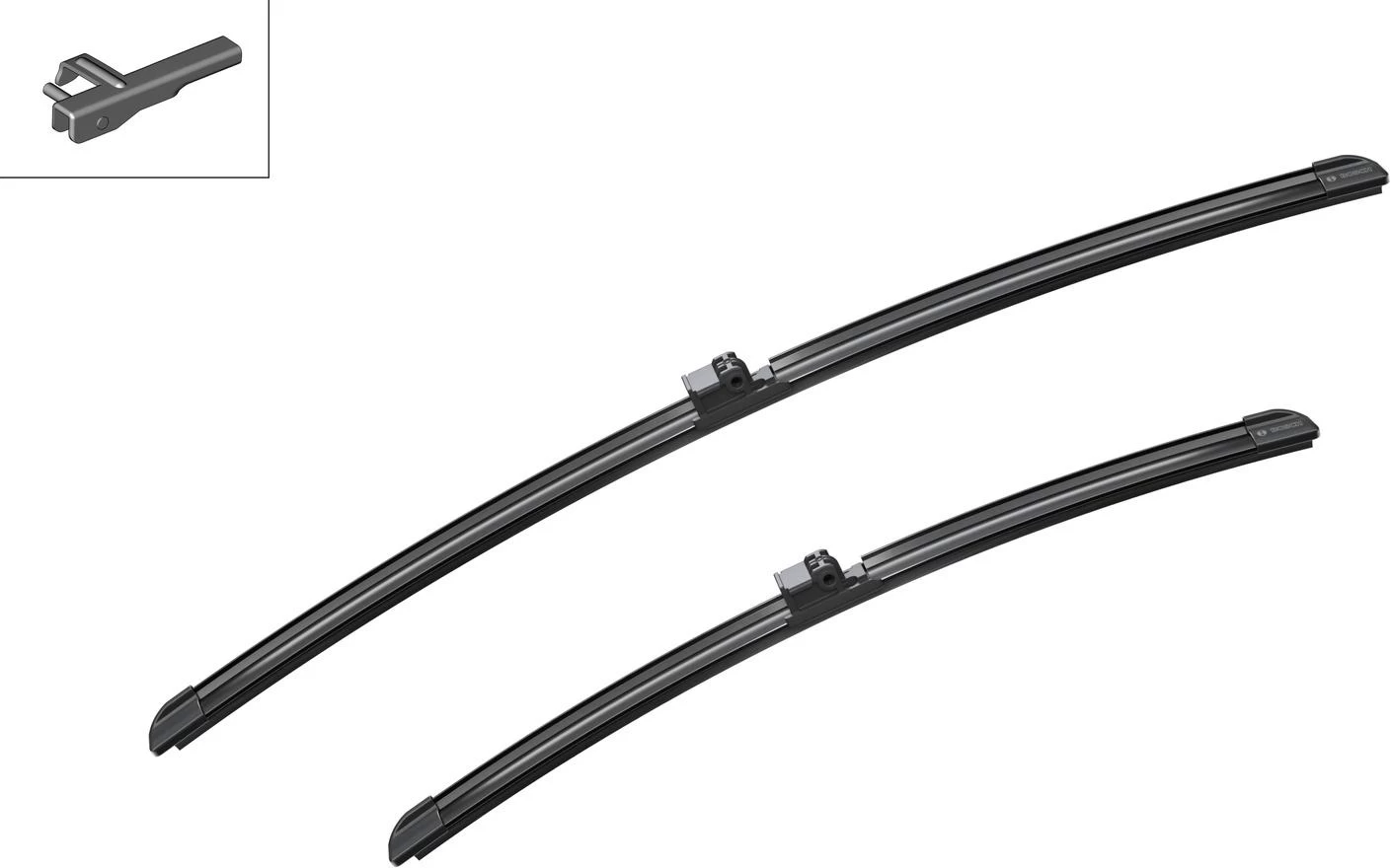 Bosch A453S Wiper Blade - Front Pair 5 Bosch A453S Wiper Blade - Front Pair - Image 3
