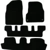 Halfords Citroen C4 Picasso 7 Seat Car Mats (07 - 13) - Black -Motorcycle Equipment 273636