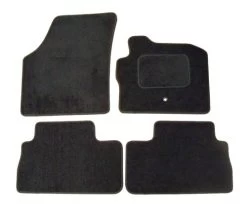 Halfords Advanced Fully Tailored Black Car Mats For Land Rover Freelander MK2 2006-2012 1 Fixing In Driver
