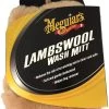Meguiars Lambs Wool Wash Mitt 1 Meguiars Lambs Wool Wash Mitt -Motorcycle Equipment 289485