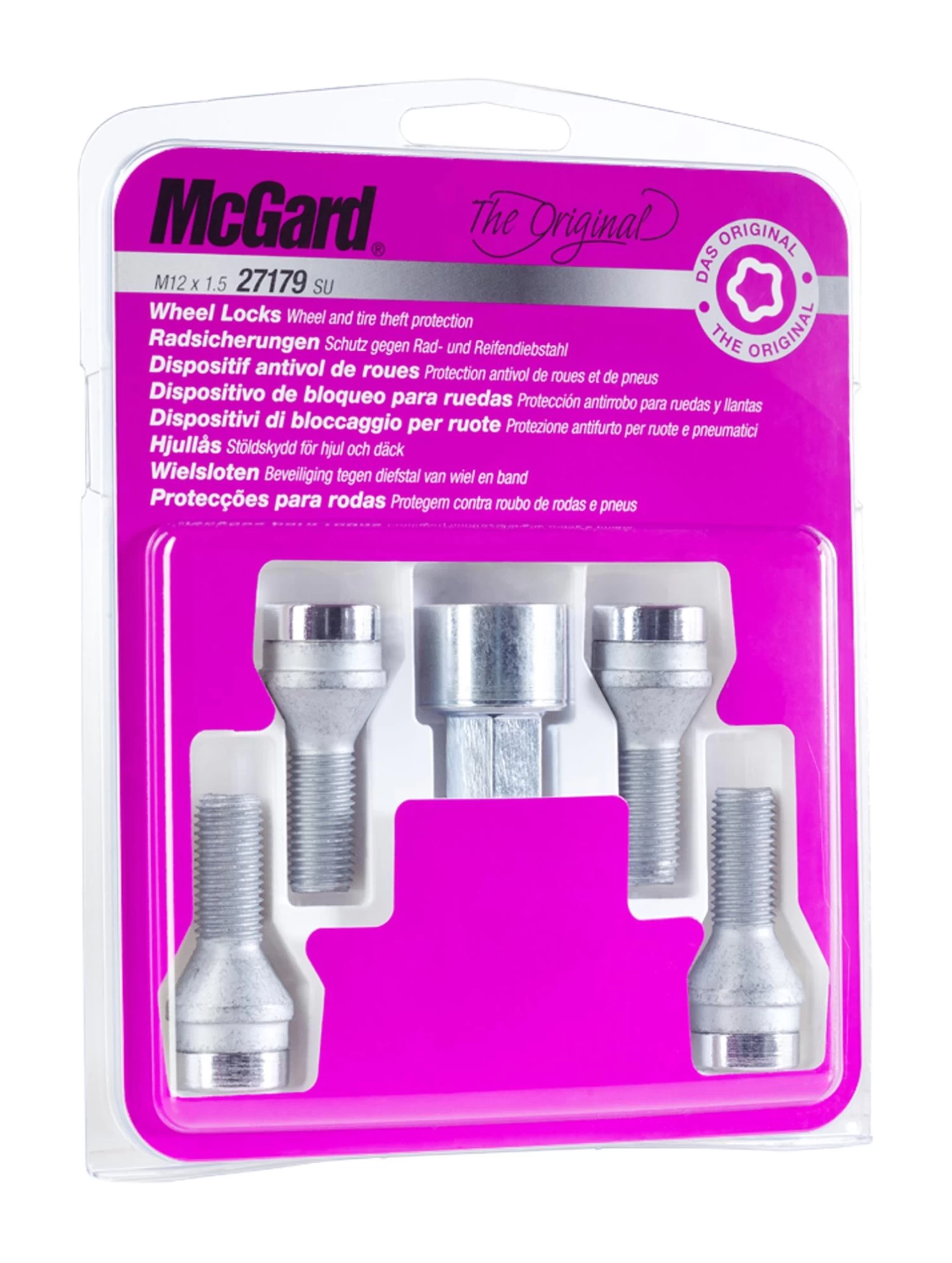 McGard Locking Wheel Bolts 27185SU 4 McGard Locking Wheel Bolts 27185SU - Image 2