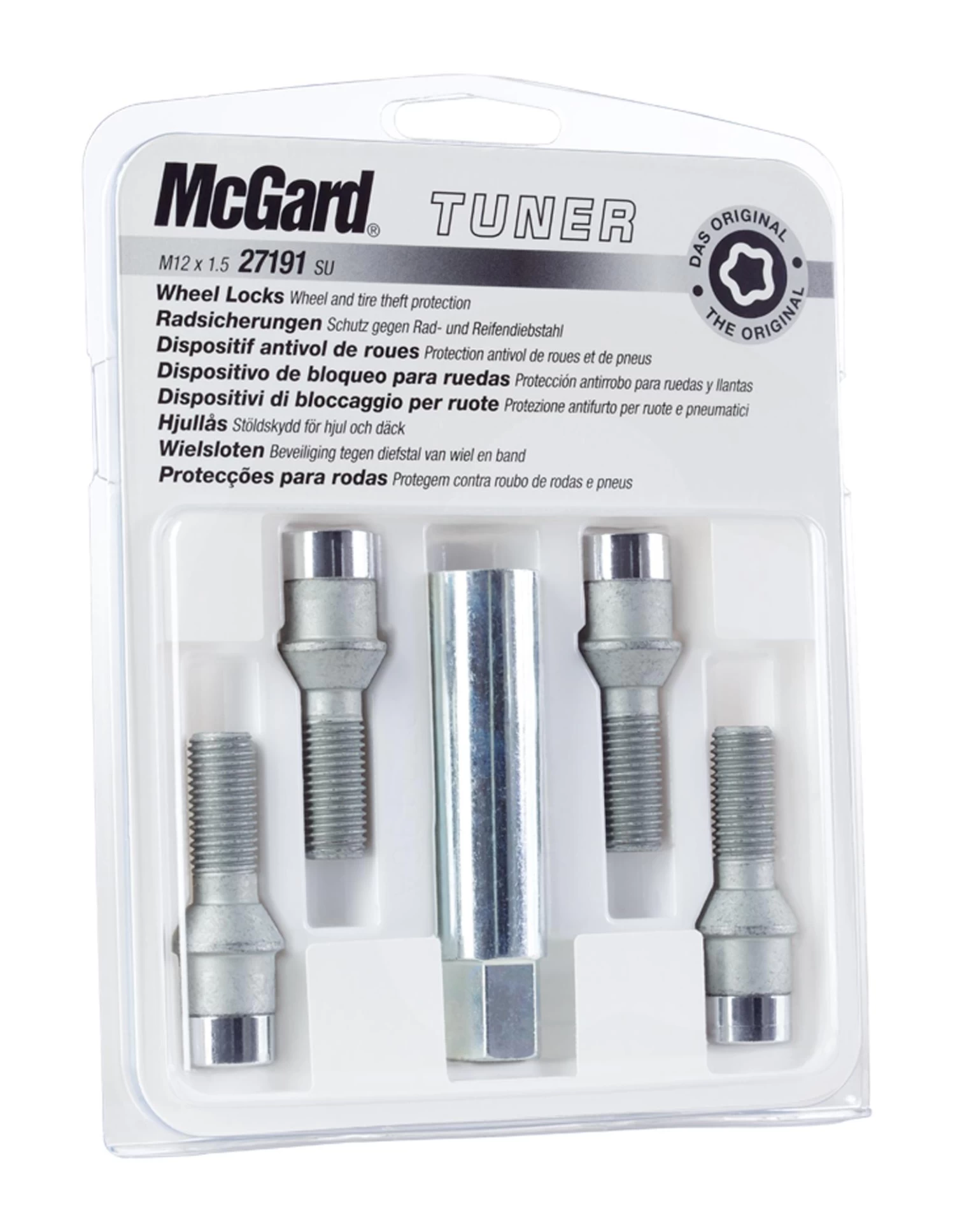 McGard Tuner Locking Wheel Bolts 27191SU 4 McGard Tuner Locking Wheel Bolts 27191SU - Image 2