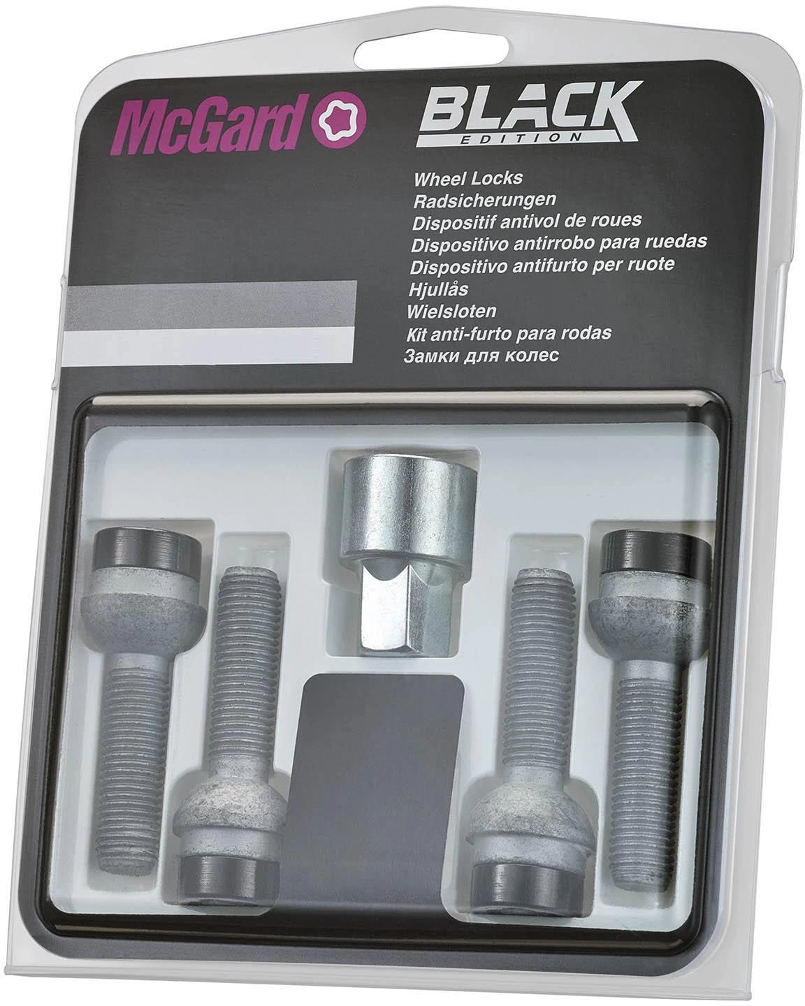 McGard Black Edition Security Locking Wheel Bolts 28025SUB 3 McGard Black Edition Security Locking Wheel Bolts 28025SUB