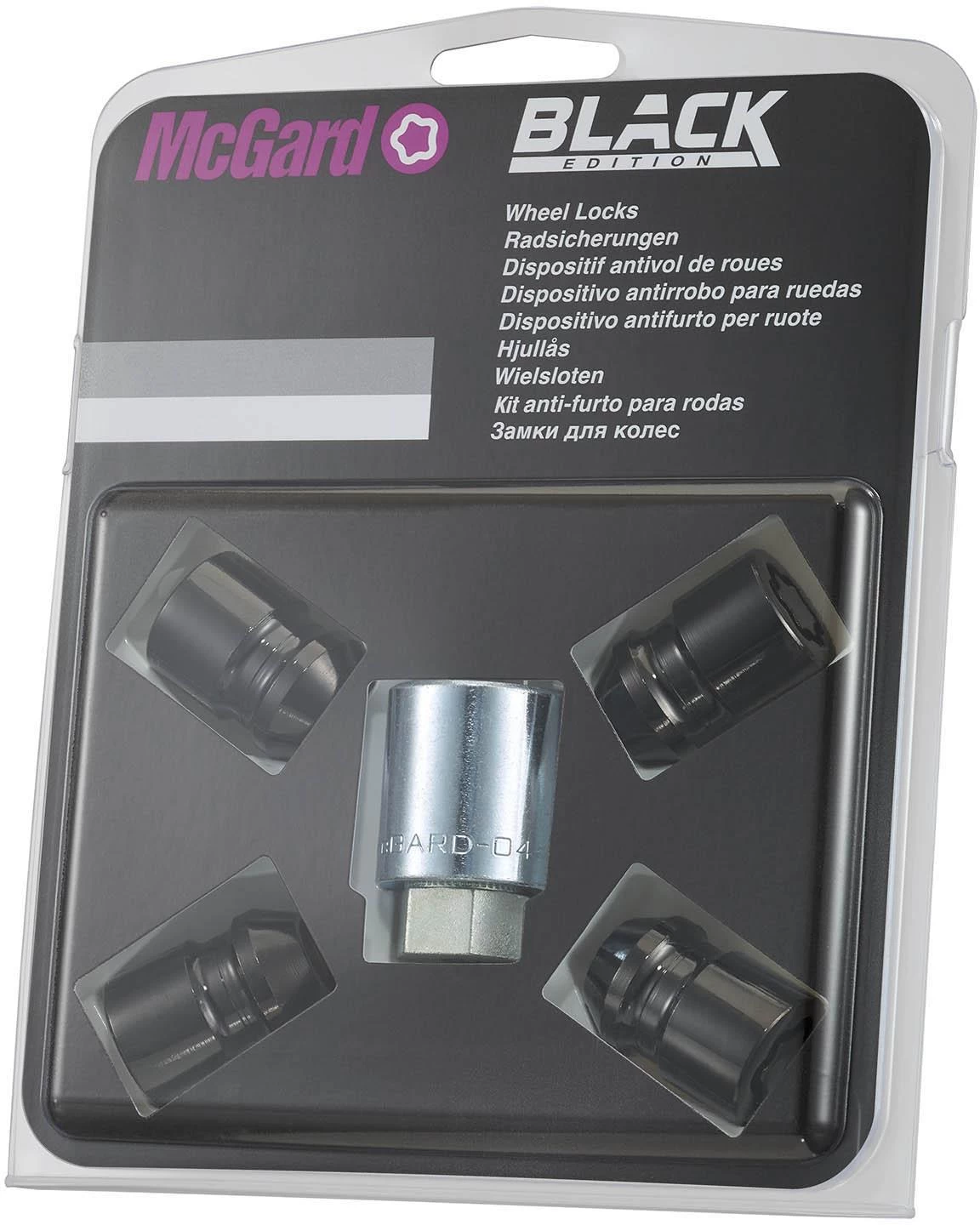 McGard Black Edition Security Locking Wheel Nuts 24193SUB 3 McGard Black Edition Security Locking Wheel Nuts 24193SUB