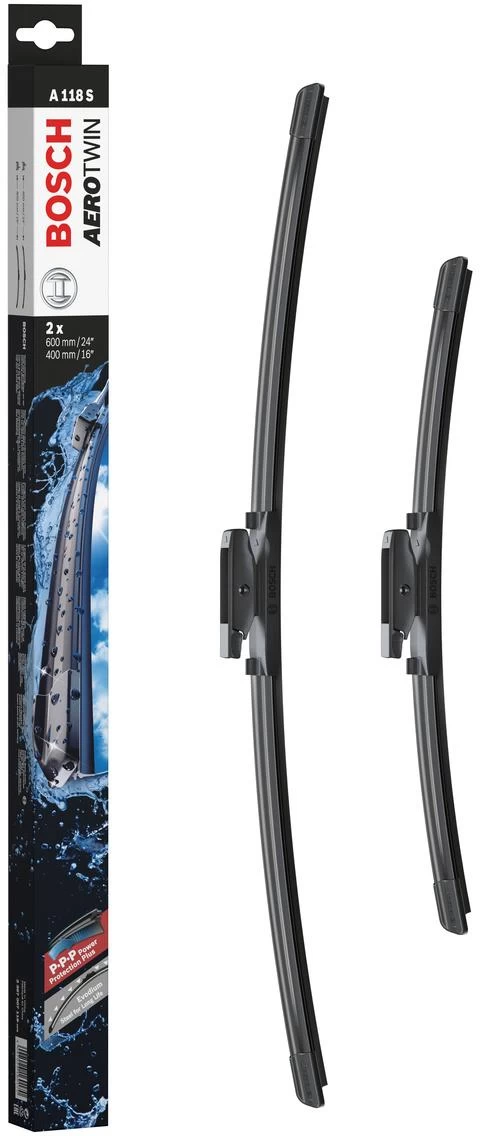 Bosch A118S Wiper Blades - Front Pair 4 Bosch A118S Wiper Blades - Front Pair - Image 2