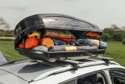 Halfords Advanced 580L Roof Box - Black -Motorcycle Equipment 338382h