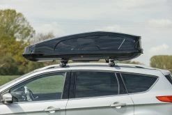 Halfords Advanced 580L Roof Box - Black -Motorcycle Equipment 338382l