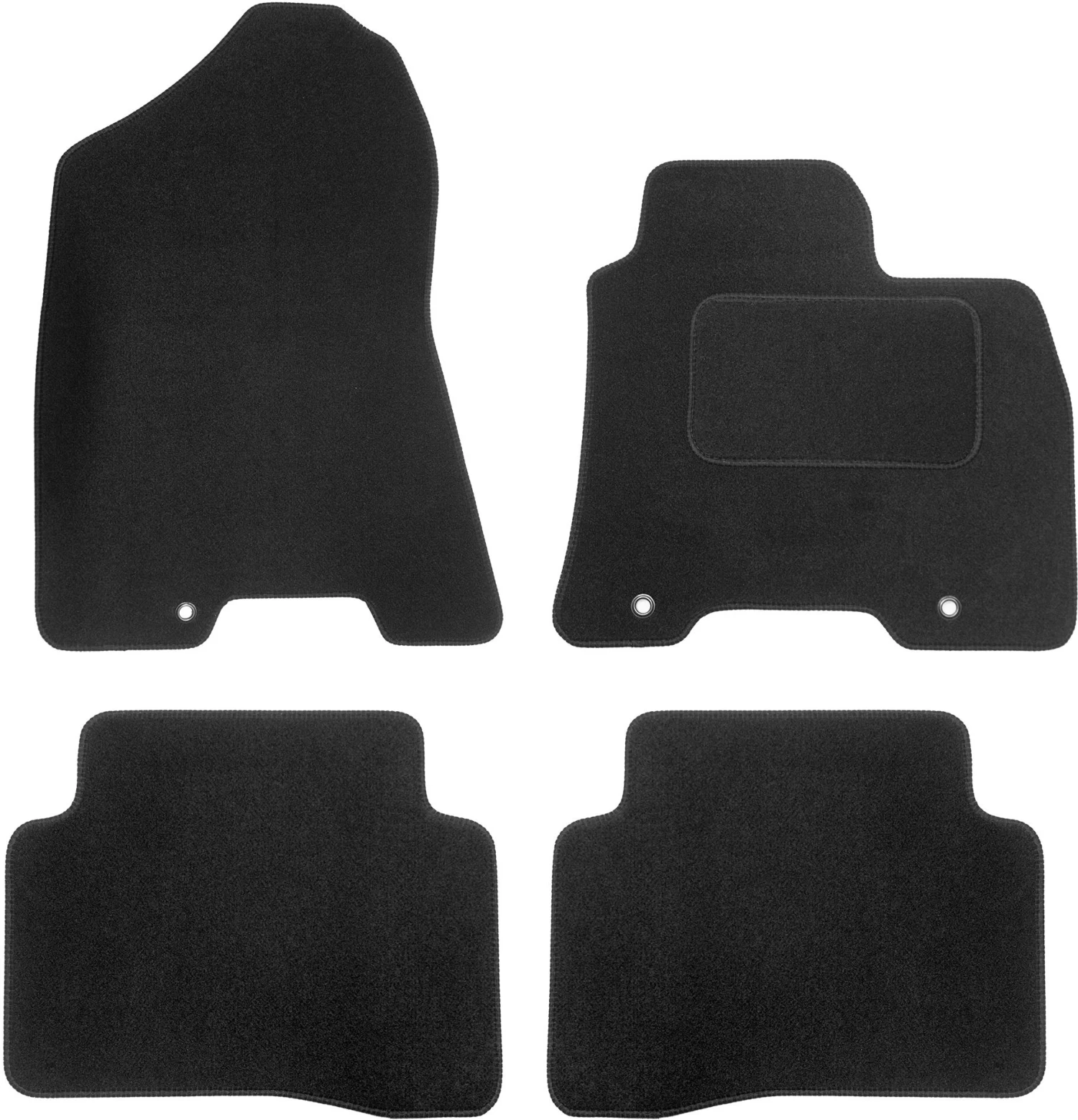 Halfords Hyundai Tucson MK3 - Luxury Car Mats 3 Clips (WW4675) 3 Halfords Hyundai Tucson MK3 - Luxury Car Mats 3 Clips (WW4675)