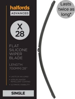 Halfords Advanced Silicone Wiper Blade X28"