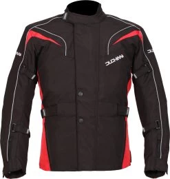 Duchinni Hurrican Motorcycle Jacket - Black And Red