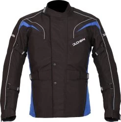 Duchinni Hurricane Motorcycle Jacket - Black And Blue