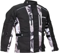 Duchinni Jago Youth Motorcycle Jacket - Black And Camo