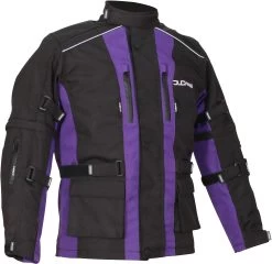 Duchinni Jago Youth Motorcycle Jacket - Black And Purple 7 Duchinni Jago Youth Motorcycle Jacket - Black And Purple -Motorcycle Equipment 352094b