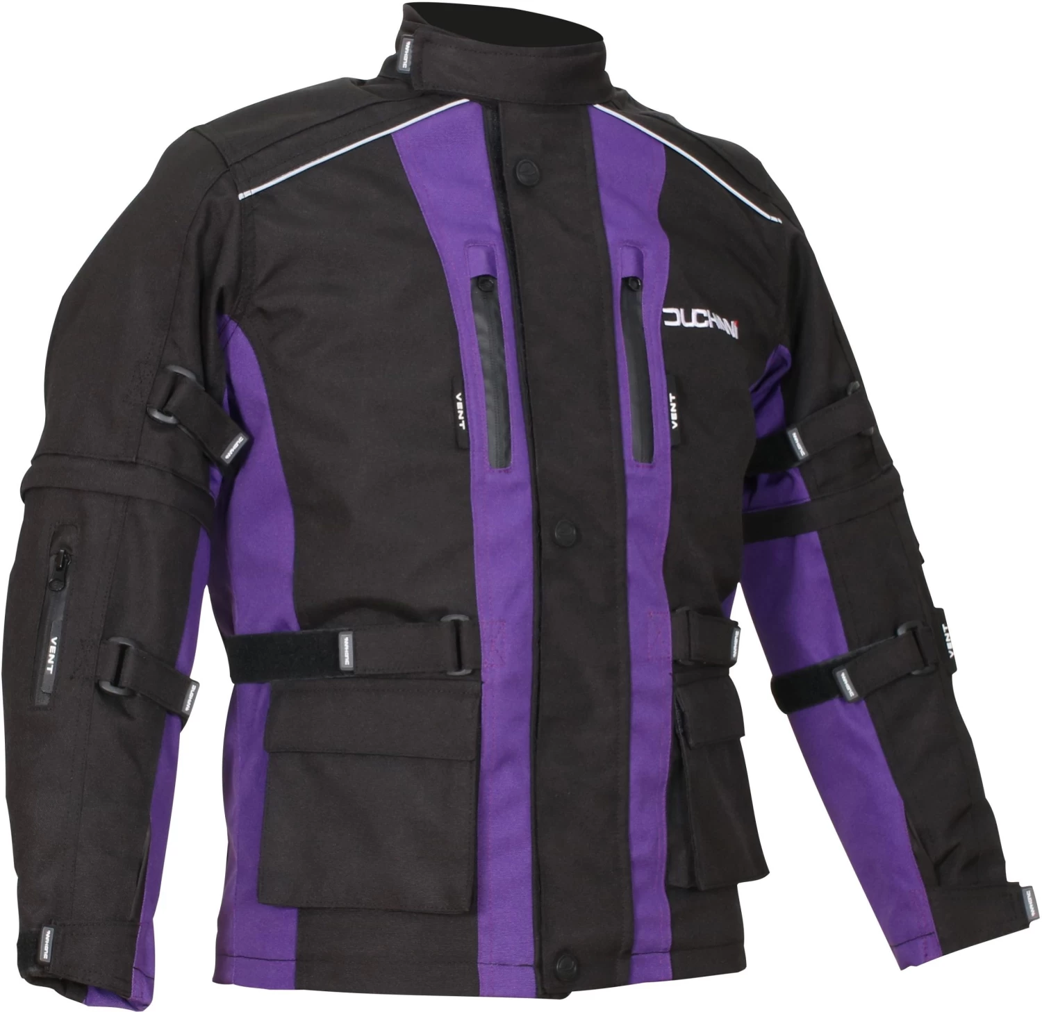 Duchinni Jago Youth Motorcycle Jacket - Black And Purple 5 Duchinni Jago Youth Motorcycle Jacket - Black And Purple - Image 3