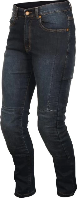 Weise Tundra Denim Motorcycle Jeans - Blue