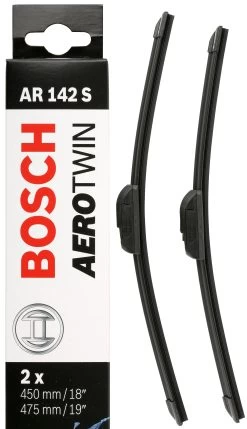 Bosch AR142S Wiper Blades - Front Pair