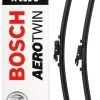 Bosch A011S Wiper Blades - Front Pair -Motorcycle Equipment 449531