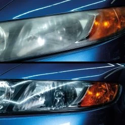 Turtle Wax Speed Headlight Lens Restorer Kit With Ceramic Sealing Wipes -Motorcycle Equipment 460630j