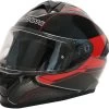 Duchinni Black/Red Helmet D977 -Motorcycle Equipment 469086