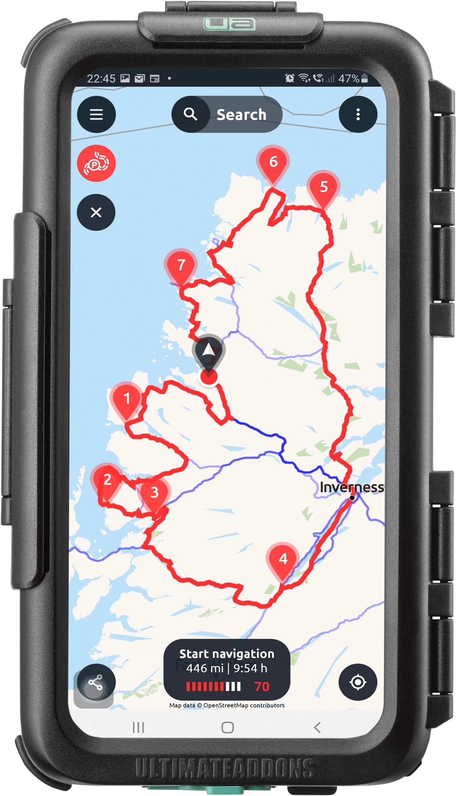 Ultimateaddons Samsung S10 Motorcycle Mount Case 4 Ultimateaddons Samsung S10 Motorcycle Mount Case - Image 2