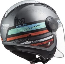 LS2 OF562 Airflow Ronnie Matt Silver/Blue 12 LS2 OF562 Airflow Ronnie Matt Silver/Blue -Motorcycle Equipment 499854b