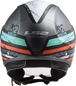 LS2 OF562 Airflow Ronnie Matt Silver/Blue 14 LS2 OF562 Airflow Ronnie Matt Silver/Blue -Motorcycle Equipment 499854d