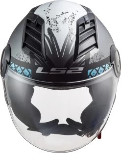 LS2 OF562 Airflow Ronnie Matt Silver/Blue 15 LS2 OF562 Airflow Ronnie Matt Silver/Blue -Motorcycle Equipment 499854e