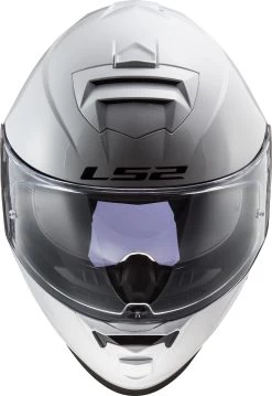 LS2 FF800 Storm Solid White -Motorcycle Equipment 502462b